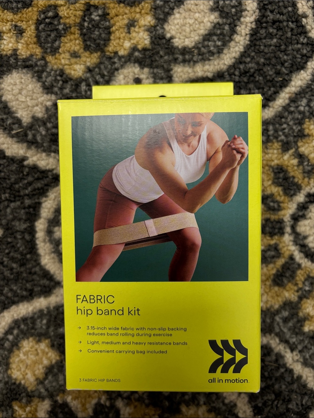 all in motion Fabric Hip Band Kit with Beige Bands